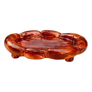 Sunburst Moll 1.0 Sculptural Tray in Hand Molded Resin by Szymon Keller For Sale