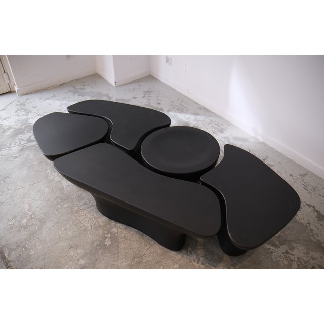Black Marble Table from Aulyom Studio, 2010 For Sale - Image 6 of 6
