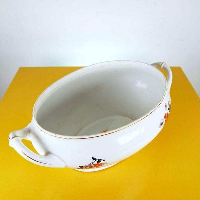 Ceramic Porcelain Soup Tureen from Ginori For Sale - Image 7 of 10