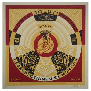 Shepard Fairey, Noise Remix (Bonus Print), 21st Century, Screenprint For Sale