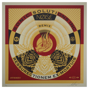 Shepard Fairey, Noise Remix (Bonus Print), 21st Century, Screenprint