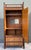 Mid-Century Modern Vintage Tortoise Bamboo Mirror Front Armoire For Sale - Image 3 of 12