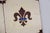 Late 19th Century Fleur De Lis Set of Four Large Tiles, Portuguese For Sale - Image 9 of 12