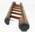 Leather Covered Pole Ladder For Sale - Image 9 of 10