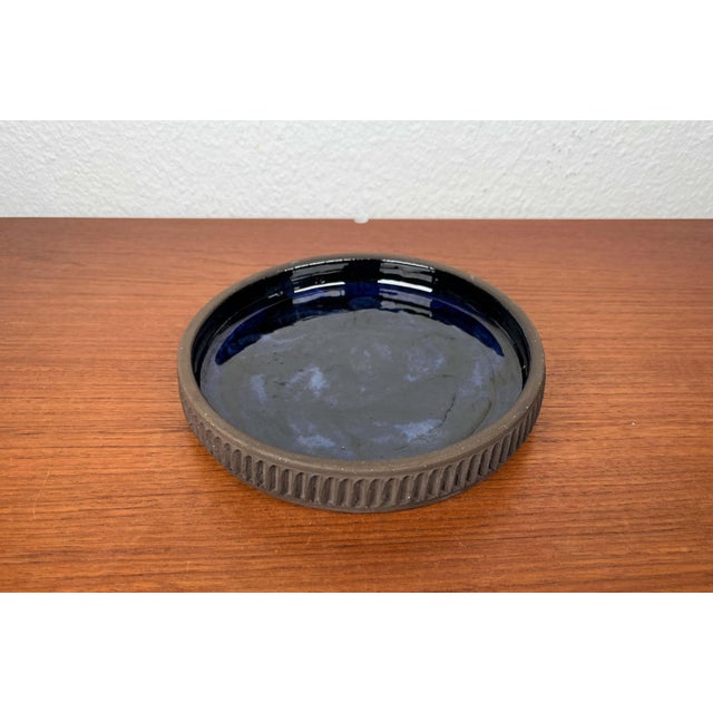 Ceramic Mid-Century Modern Danish Studio Pottery Bowl from Robert Rob Bentsen, 1960s For Sale - Image 7 of 16