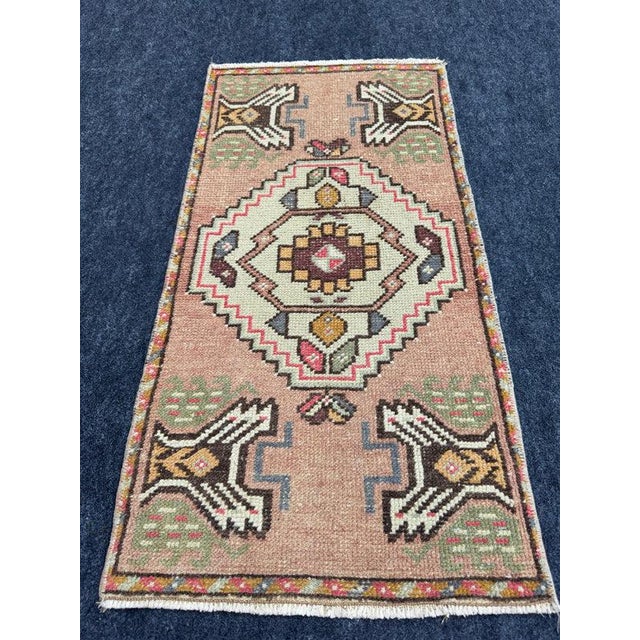 Turkish Yastik Rug 1'8" x 3'2" #24136TW Explore a curated collection of hallway runners, wool rugs, and handmade...