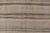Sand Subtle Horizontal Stripe Design Turkish Vintage Kilim Rug in Warm Neutral Tones For Sale - Image 8 of 11