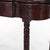 Traditional Antique Sheraton Mahogany Game Table With Rope Carved Legs Unsigned For Sale - Image 3 of 15