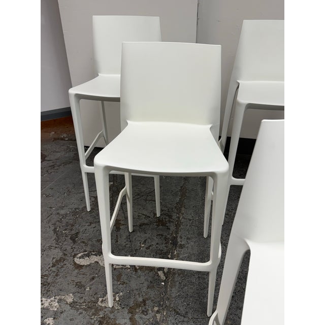 Mario & Claudio Bellini for Heller Bellini Outdoor Barstools, Set of Six For Sale - Image 9 of 12