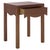 Kannie 1 Drawer Accent Table in Dark Oak For Sale In Philadelphia - Image 6 of 7