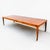 1970s Restored Michael Taylor for Baker Walnut & Black Lacquer Extension Dining Table For Sale - Image 15 of 18