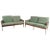 Illum Wikkelsø for N. Eilersen A/S Mid-Century Modern "Capella" Settees - A Pair For Sale