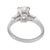 Mid Century Gia 1.53 Carat Old Mine Cut Diamond Platinum Engagement Ring, Size 6 For Sale In Los Angeles - Image 6 of 8