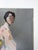 Textile Mid 20th Century Portrait Japanese Woman in Pink Kimono Painting For Sale - Image 7 of 9
