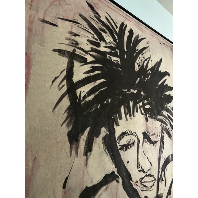 Figurative Resting by Abdoul Kader Boly, Framed For Sale - Image 3 of 7