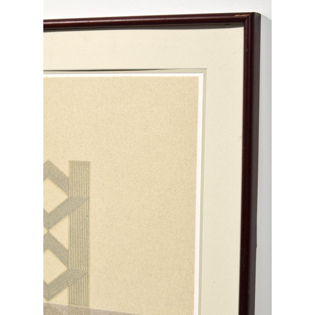 1970s Original Signed 41" Bong Tae Kim Ullin Prints, Signed Editions "Ullin I" and "Ullin II" - Set of 2 For Sale - Image 9 of 18