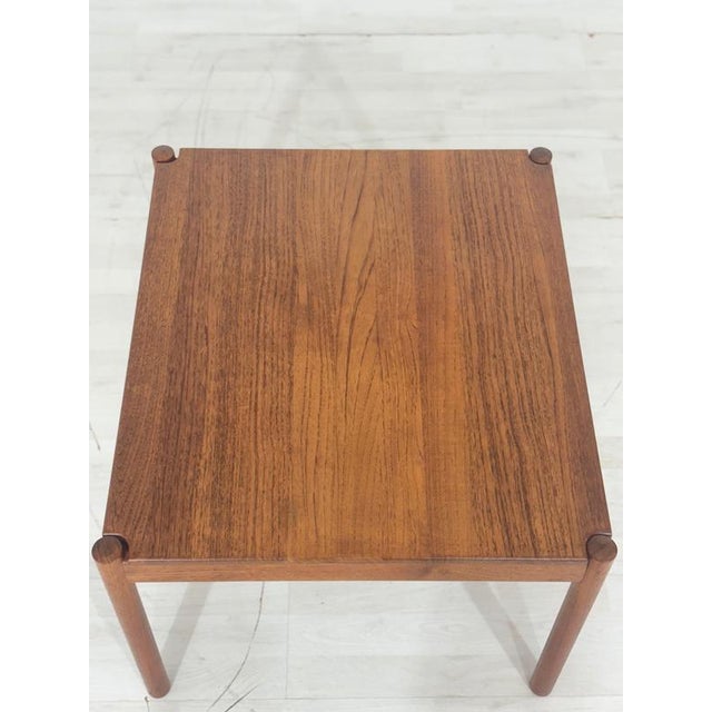 Vintage Coffee Table in Teak For Sale - Image 6 of 9
