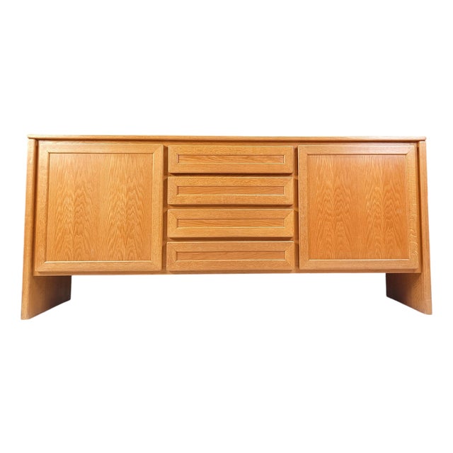 Vintage Oak Sideboard, 1960s For Sale