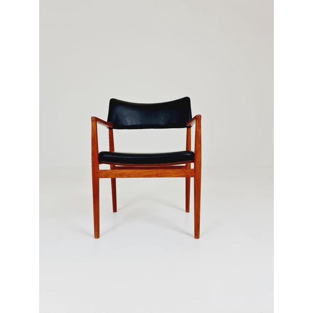 Danish Teak Armchair by Erik Kirkegaard, 1960s For Sale - Image 3 of 15