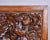 Large Early 20th Century Intricately Hand Carved Walnut Panel For Sale - Image 4 of 11