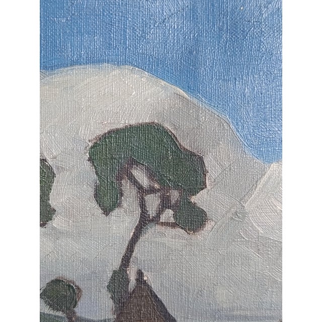M. Alba, Landscape, 1931, Oil Painting on Canvas For Sale - Image 8 of 10