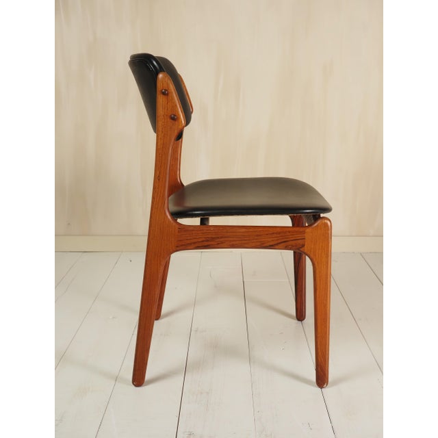 Model 49 Dining Chairs by Erik Buck for O.D. Furniture, 1960, Set of 4 For Sale - Image 11 of 18