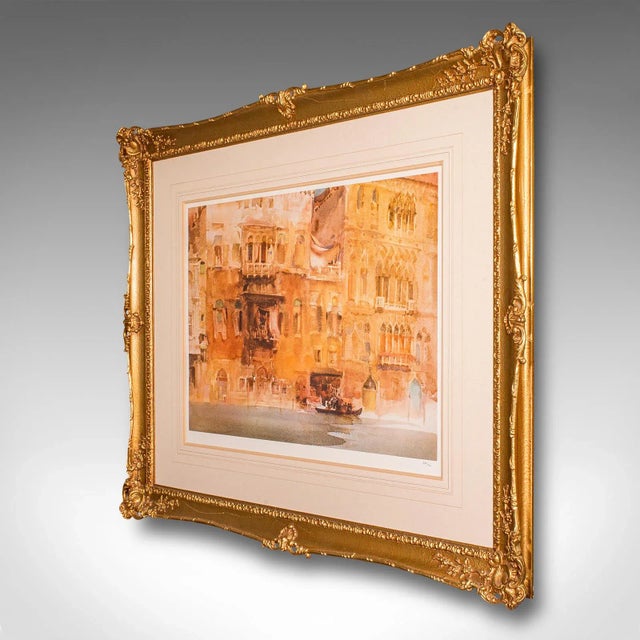 Mid-Century Modern 1990's Vintage Limited Edition Art Print For Sale - Image 3 of 12