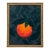 Original Contemporary Still Life Orange Painting on Canvas, Signed For Sale