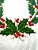Rustic European Vintage Mid Century Scio Holly Christmas Dinner Plates, Set of 12 For Sale - Image 3 of 11
