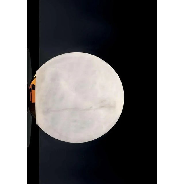 Ofione Brushed Black Metal Wall Light by Alabastro Italiano For Sale - Image 4 of 6