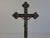 Antique Czechoslovak Neo-Gothic Cast Iron Table Crucifix, 1900s For Sale - Image 6 of 18