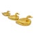 Mid 20th Century Large Mid-20th Century Burmese Gilt Lacquer Duck Trinket Boxes, Set of 3 For Sale - Image 5 of 10