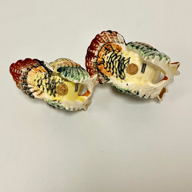 1940s Boho Chic Americana Farmhouse Turkey Salt & Pepper Shakers - A Pair, Thanksgiving For Sale - Image 14 of 14