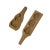 This is a set of 2 cake-making / soap-making mold boards carved from wood and finished in natural light wood tan color. It...