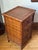 1990s Petite Faux Bamboo and Wicker Three Drawer Cabinet For Sale - Image 6 of 8