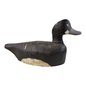Vintage 20th Century Hand Carved & Painted Old Duck Decoy