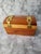 Brown 1980s Wood and Brass Box For Sale - Image 8 of 14