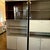 Cream Mid-Century Modern Cream Laminate and Smoked Glass Three-Section Freestanding Wall Unit - 3 Piece Set For Sale - Image 8 of 13