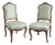 Pair of Early 19Th. C French Louis XV Style Bergère Chairs For Sale