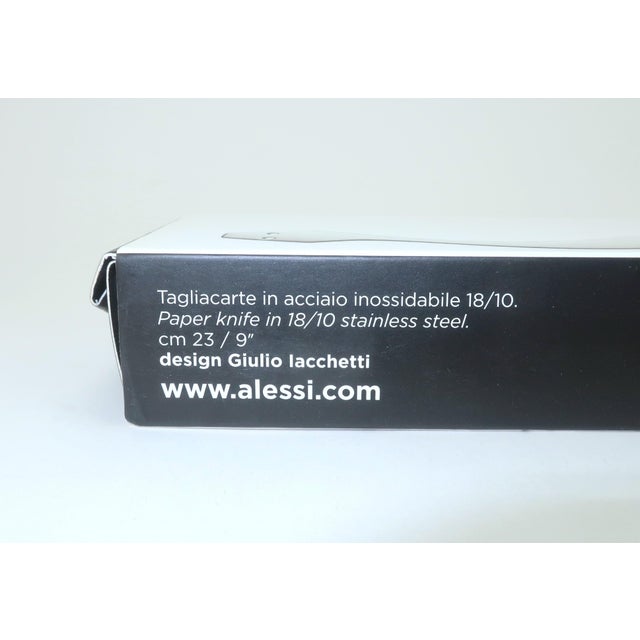 Alessi Giulio Iacchetti 'Bis' Snake Letter Opener, 2013 For Sale - Image 12 of 14