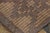1950s Vintage Tuareg Mat in Brown and Beige With Diamond Geometric Patterns For Sale - Image 5 of 7