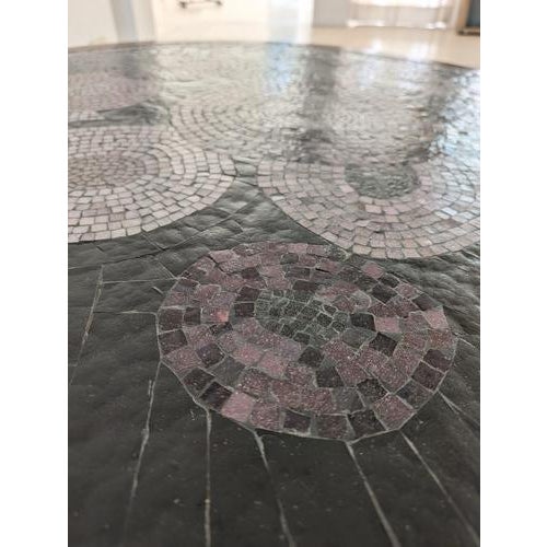 Mosaic Coffee Table in Wood from Berthold Müller-Oerlinghausen For Sale - Image 9 of 15