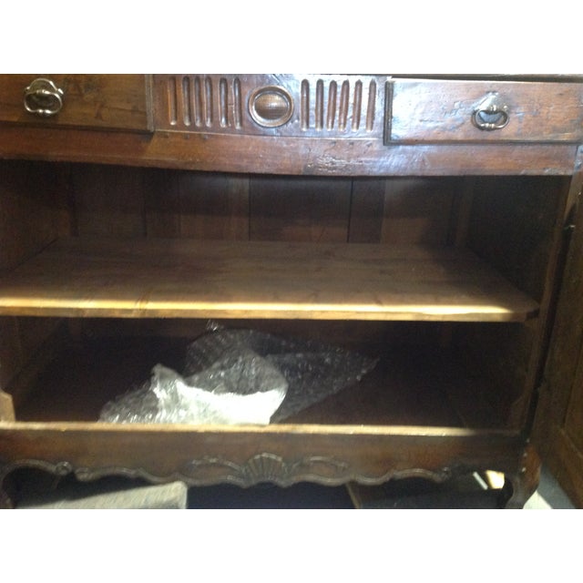 French 17th Century French Buffet With Plate Rack For Sale - Image 3 of 10