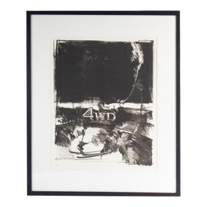 1983 “4wd” Lithograph Print by Dan Welden