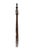 Superb hand-carved Baule tribe ceremonial Maternity broom with natural fiber bristles and a standing female figure holding...