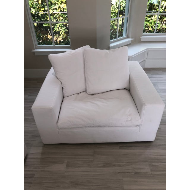 Restoration Hardware Cloud Sofa and Chairs - Set of 3 | Chairish