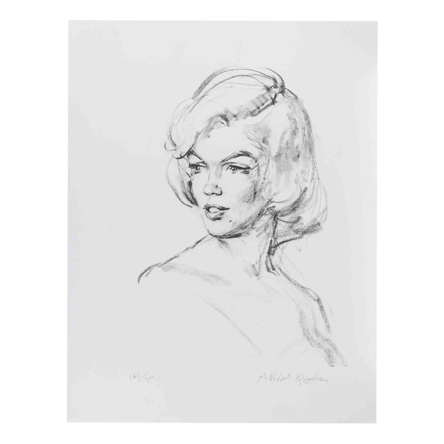 Alejo Vidal-Quadras, Just Marilyn, 1960s, Lithograph For Sale