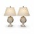 Chelsea House French Style Acanthus Leaf Pottery Table Lamps - Pair For Sale In Atlanta - Image 6 of 9