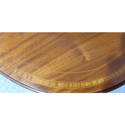 Mahogany Inlaid Sutherland Table For Sale - Image 4 of 9