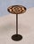 Danish Cabinetmaker Bronze Pedestal Table with Radial Marquetry Top, 1950 For Sale - Image 11 of 11